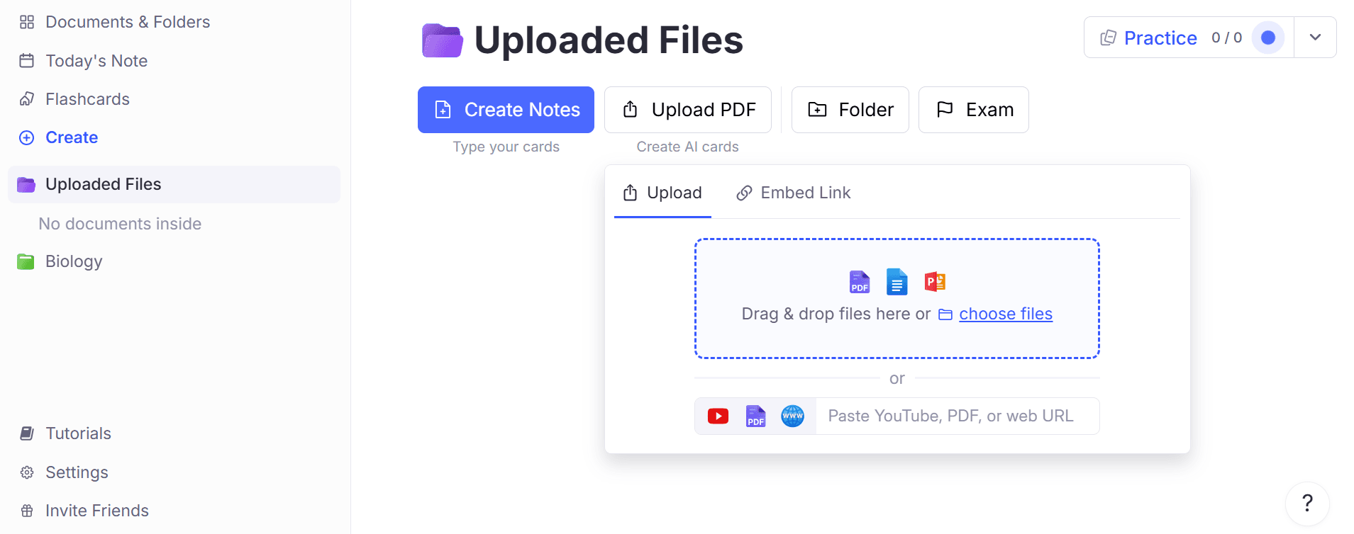 How to upload files in RemNote.
